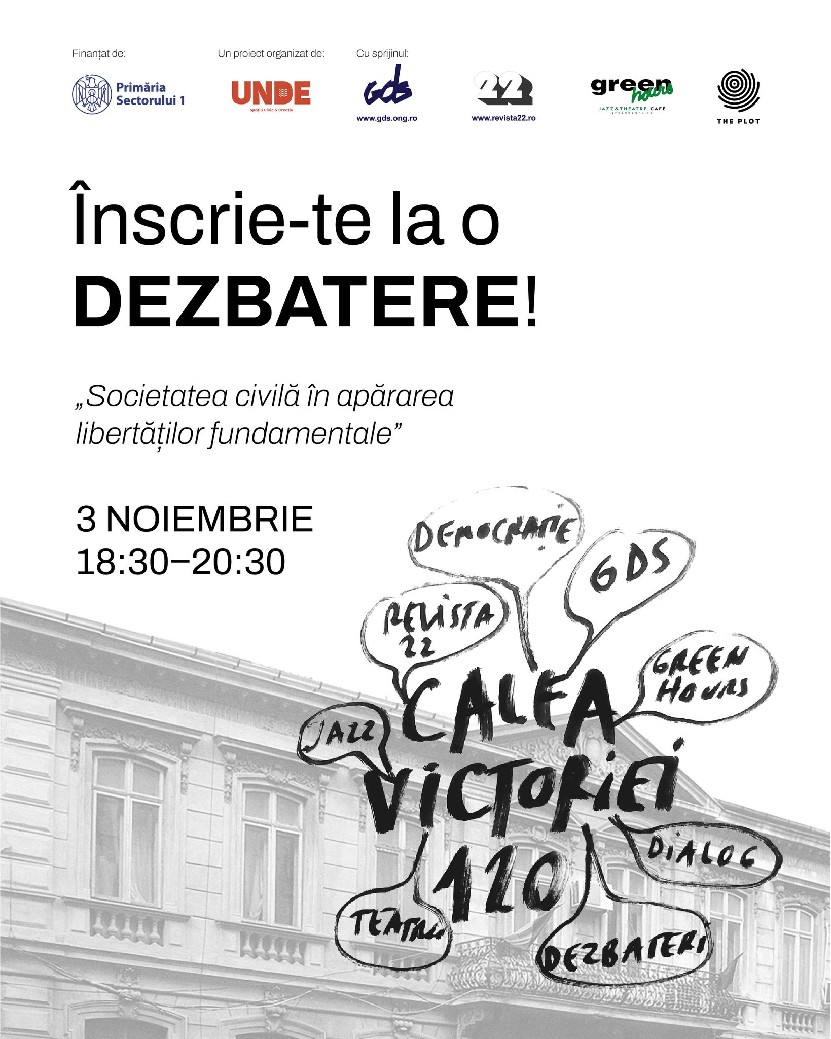 Dezbatere: Societatea civilă în apărarea libertăților fundamentale